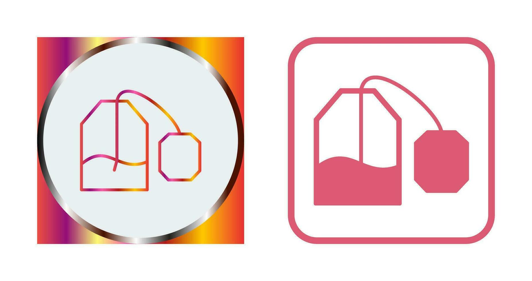 Tea Bag Vector Icon