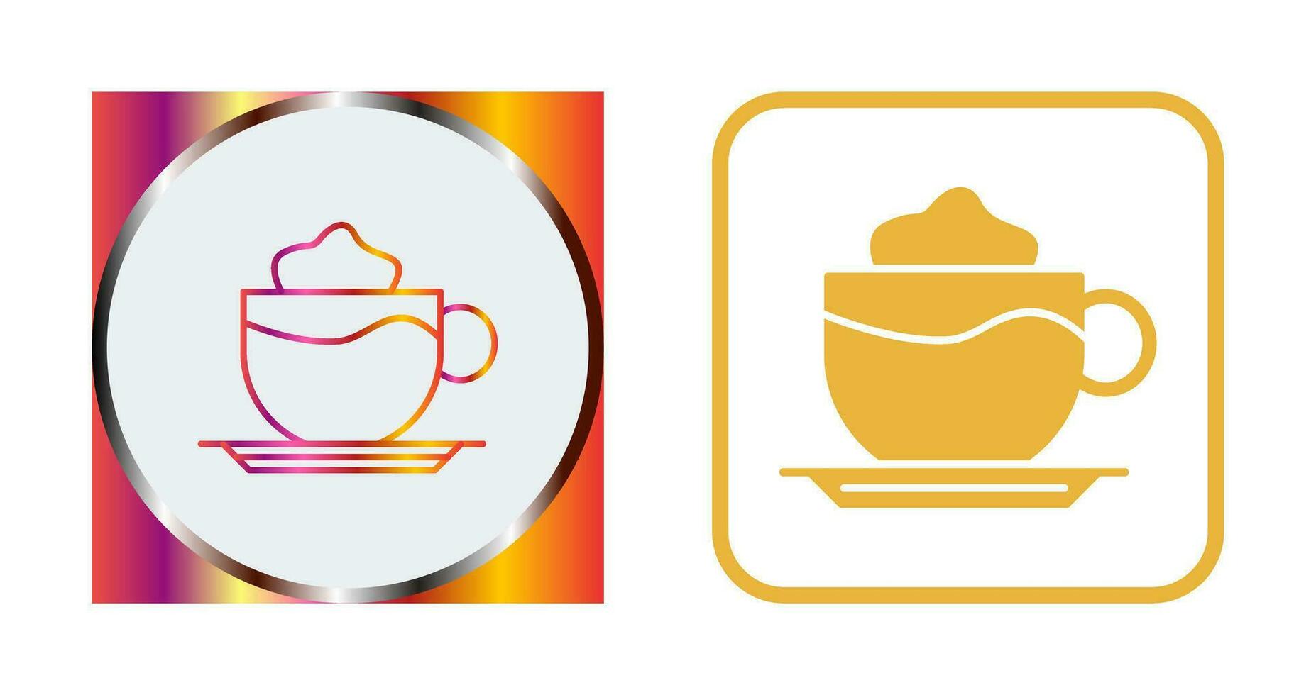 Latte Vector Icon