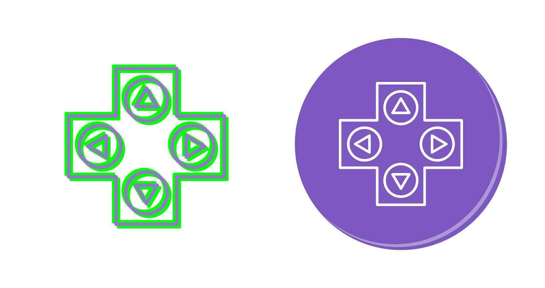 Unique Gaming Control Vector Icon