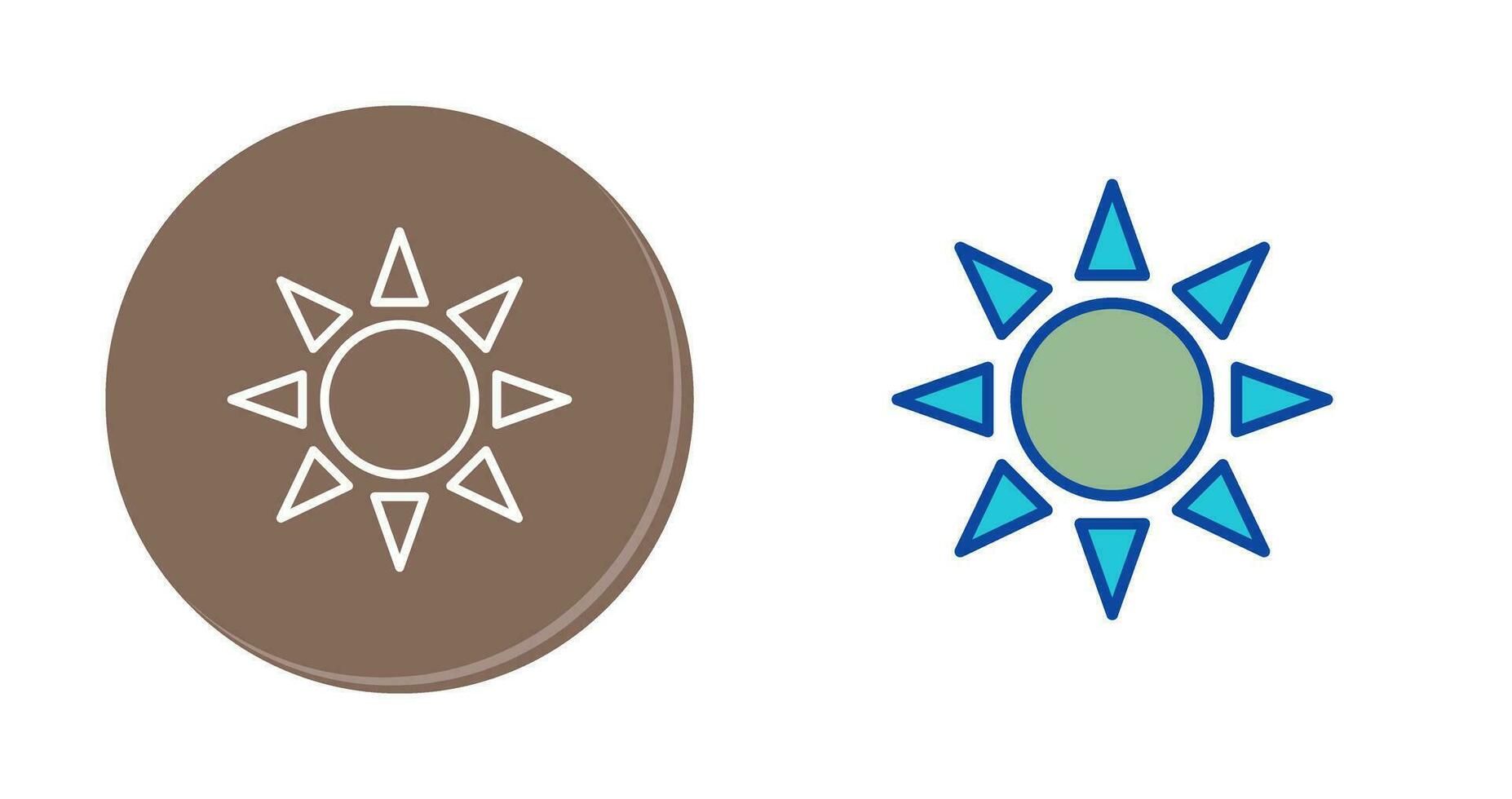UV Radiation Vector Icon