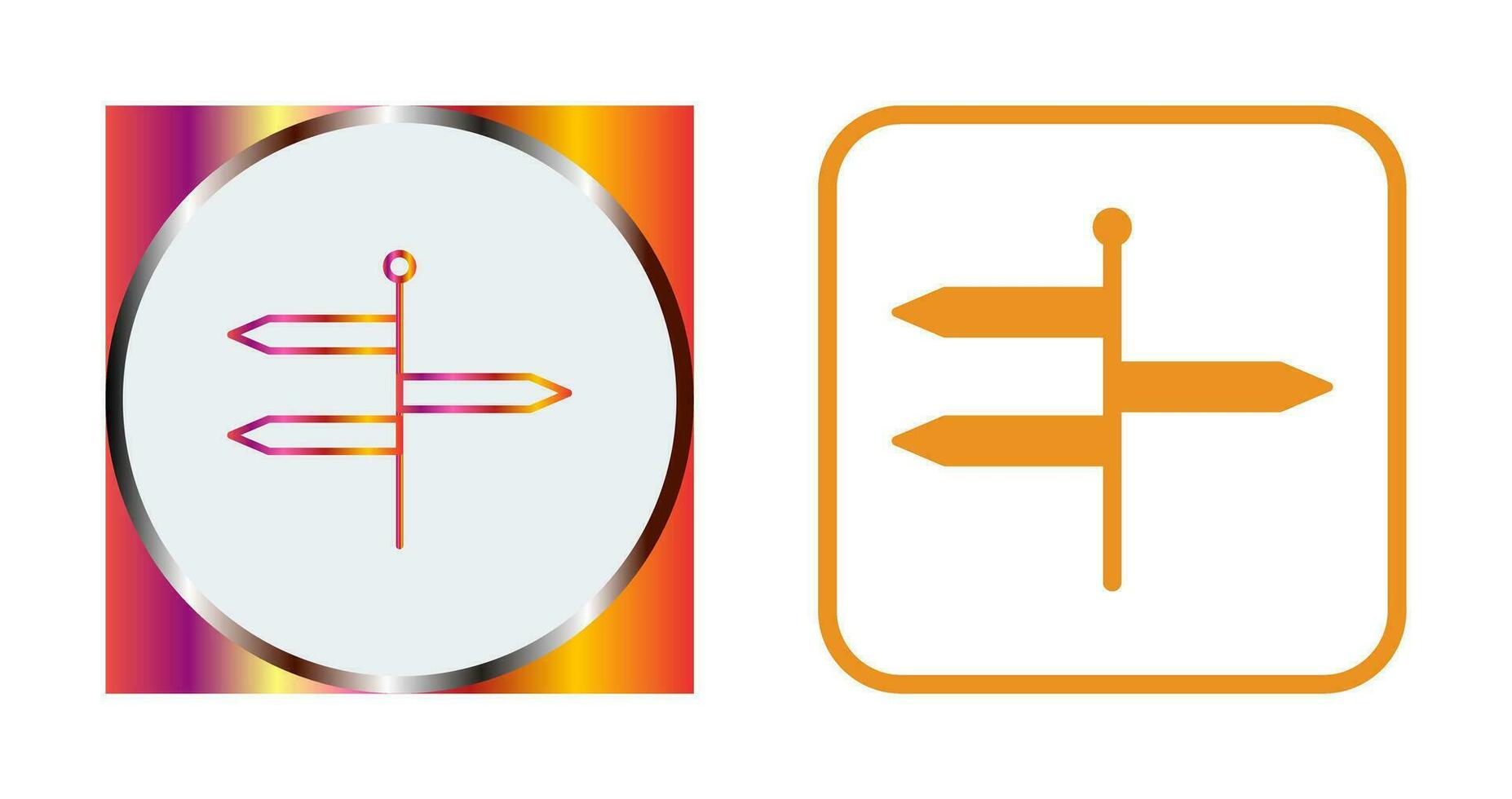 Directions Vector Icon
