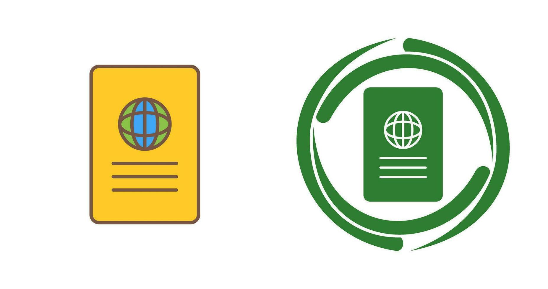 Unique Global Report Vector Icon