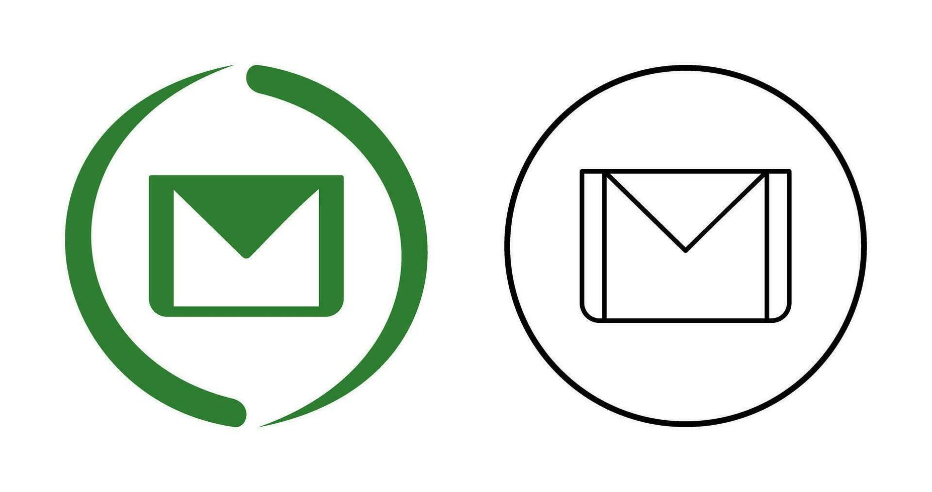 Unique Email Vector Icon