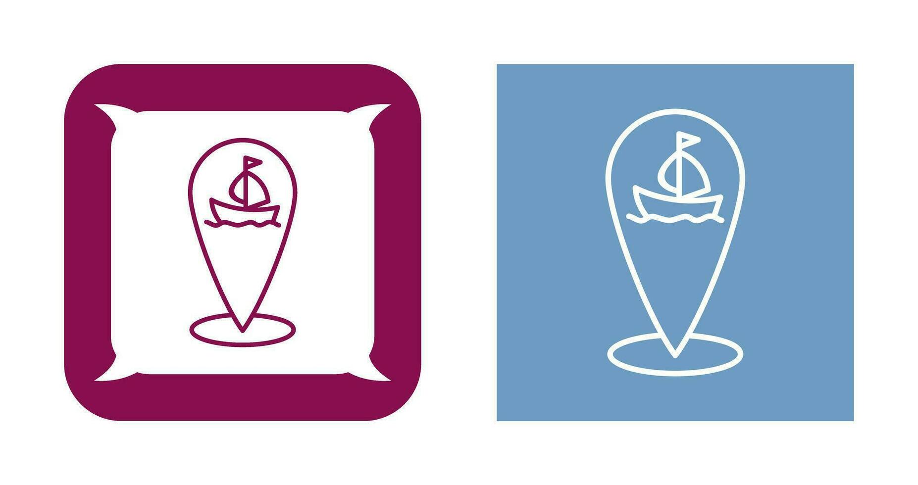 Shipping Location Vector Icon