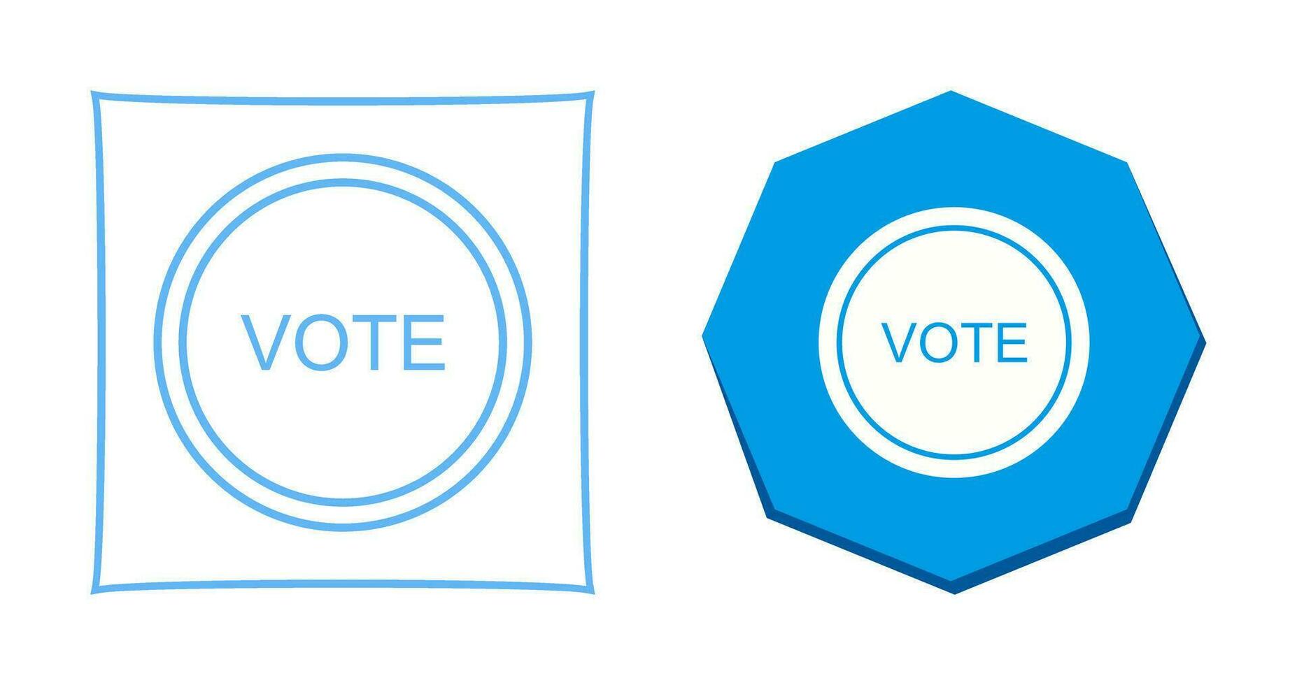 Vote Link Vector Icon