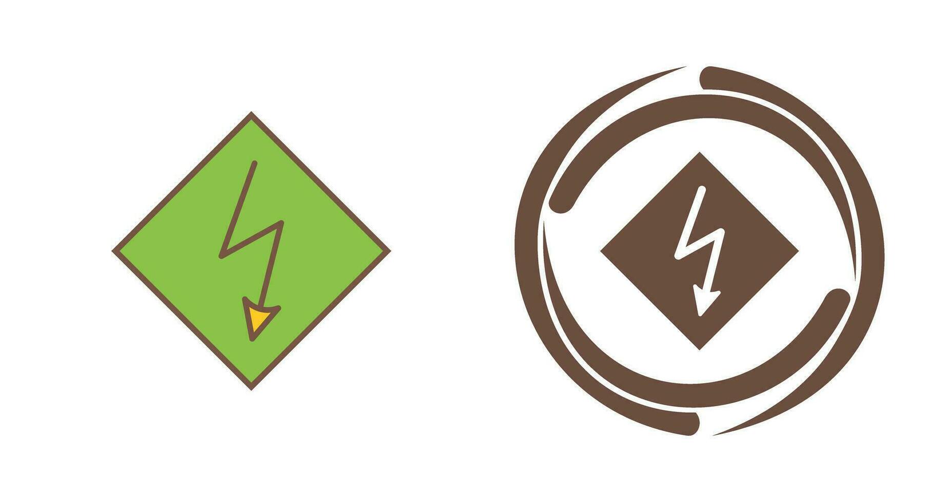 High Voltage Vector Icon