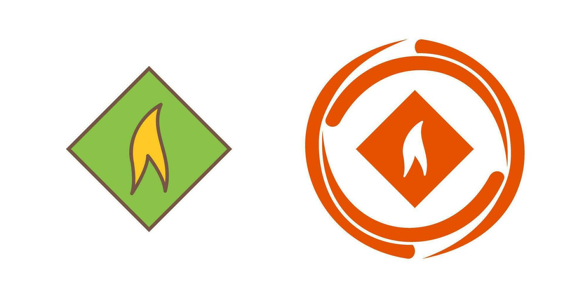 Flammable Material Vector Icon