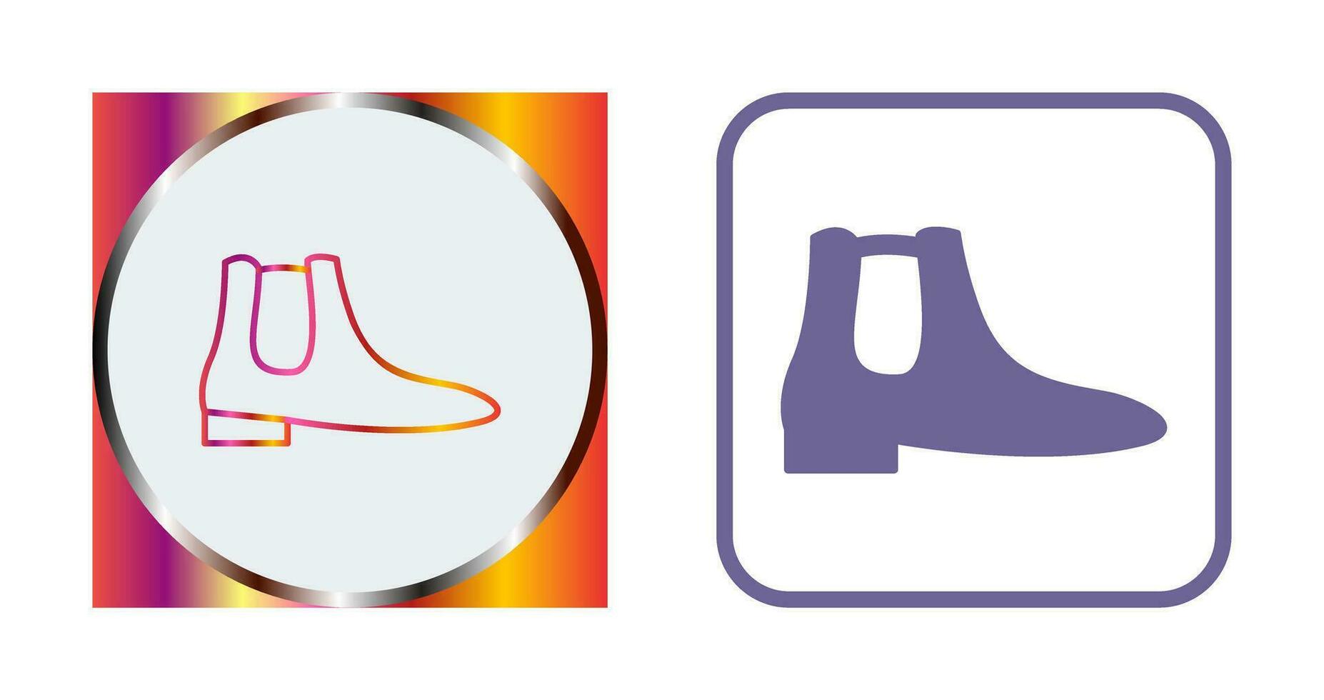 Men's Boots Vector Icon