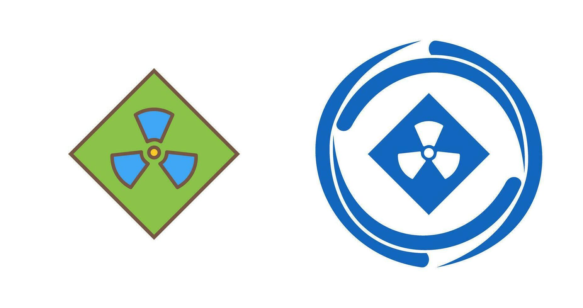 Radiation Vector Icon