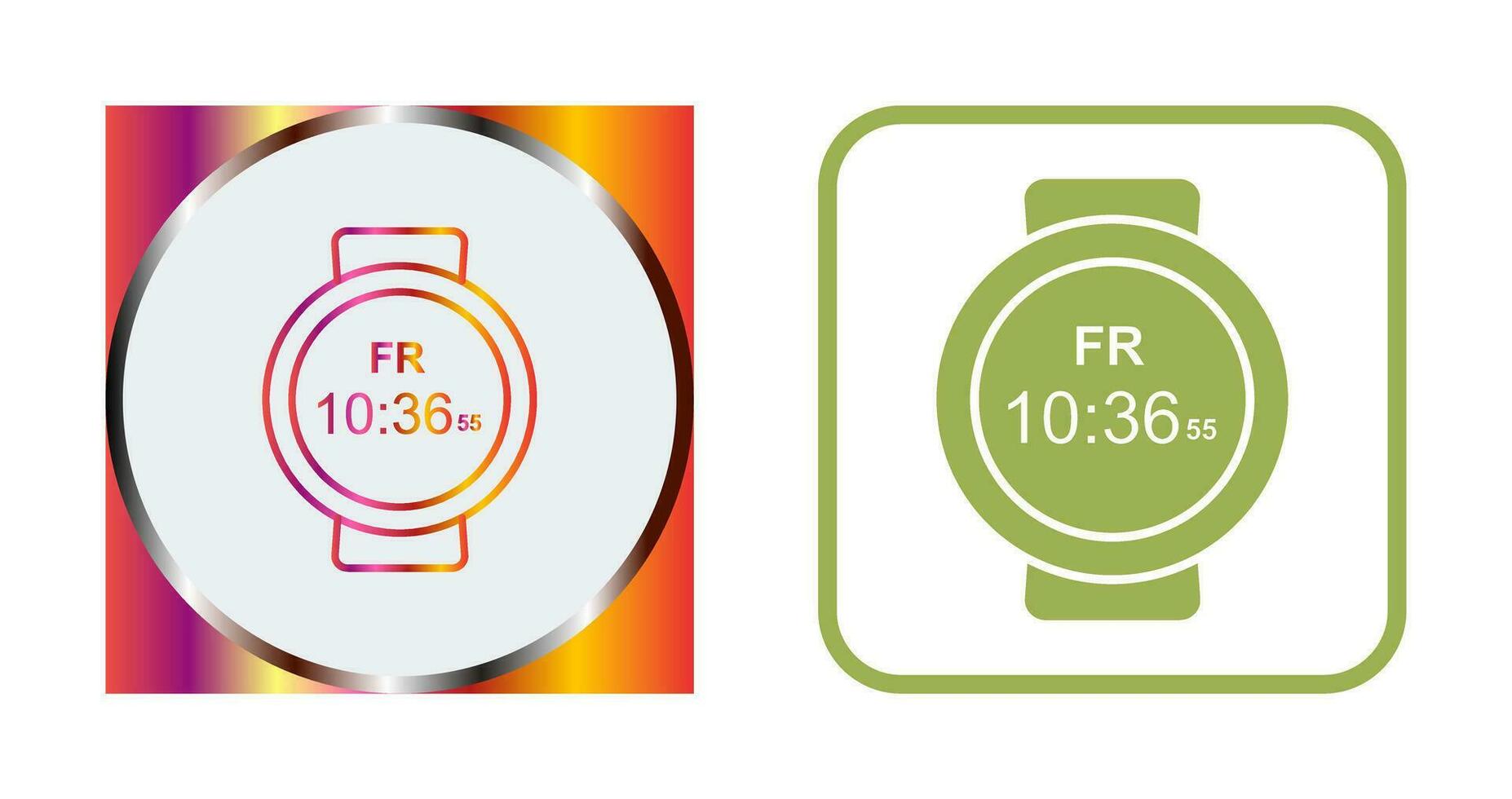 Sports Watch Vector Icon