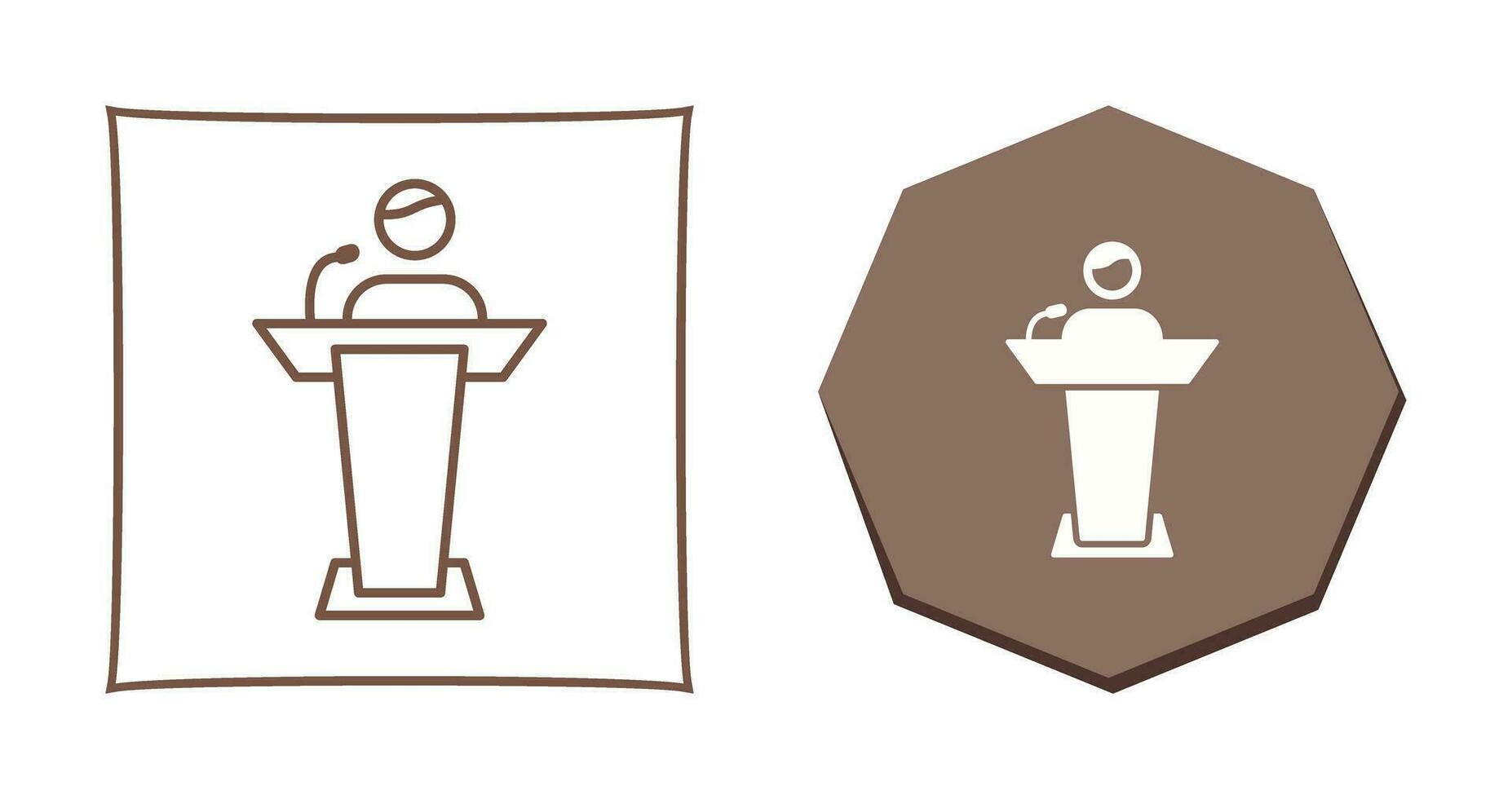 Elected Candidate Vector Icon