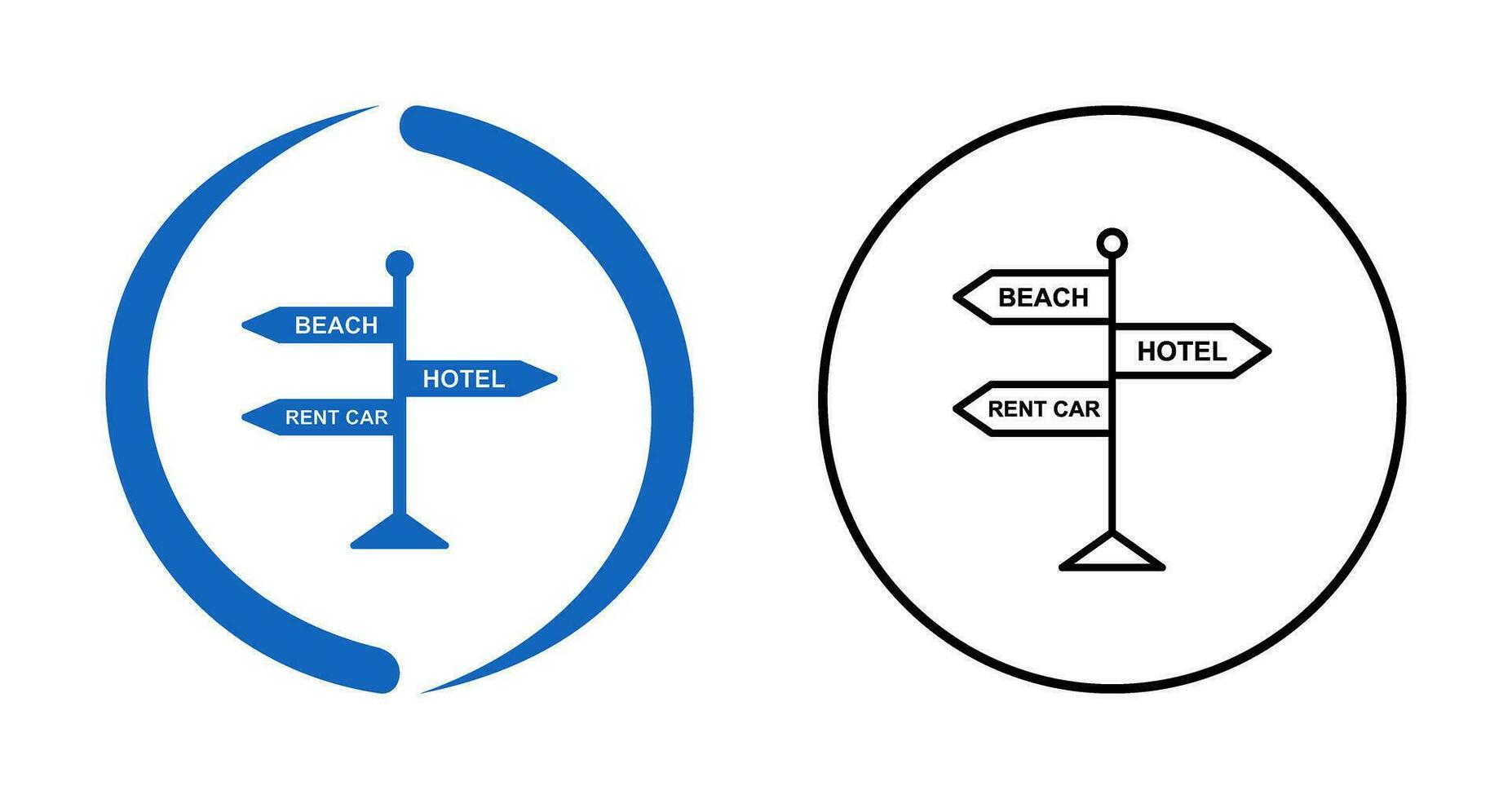 Signboard Vector Icon