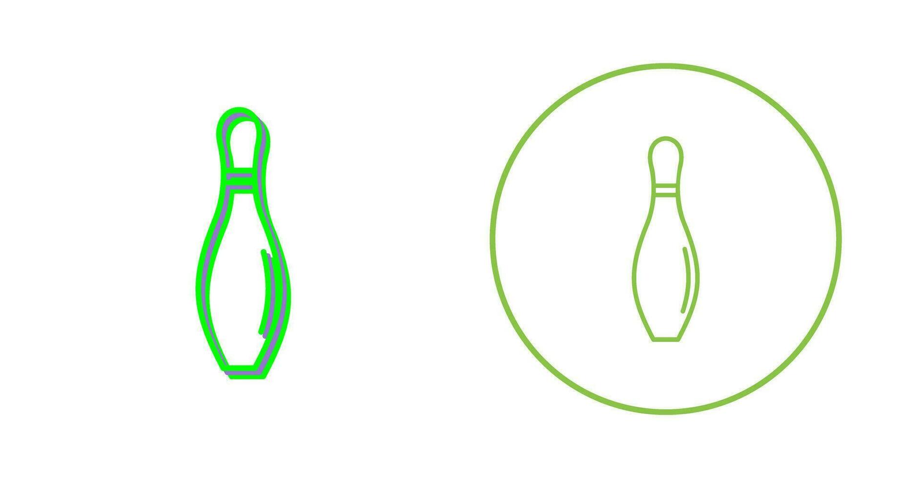 Bowling Pin Vector Icon