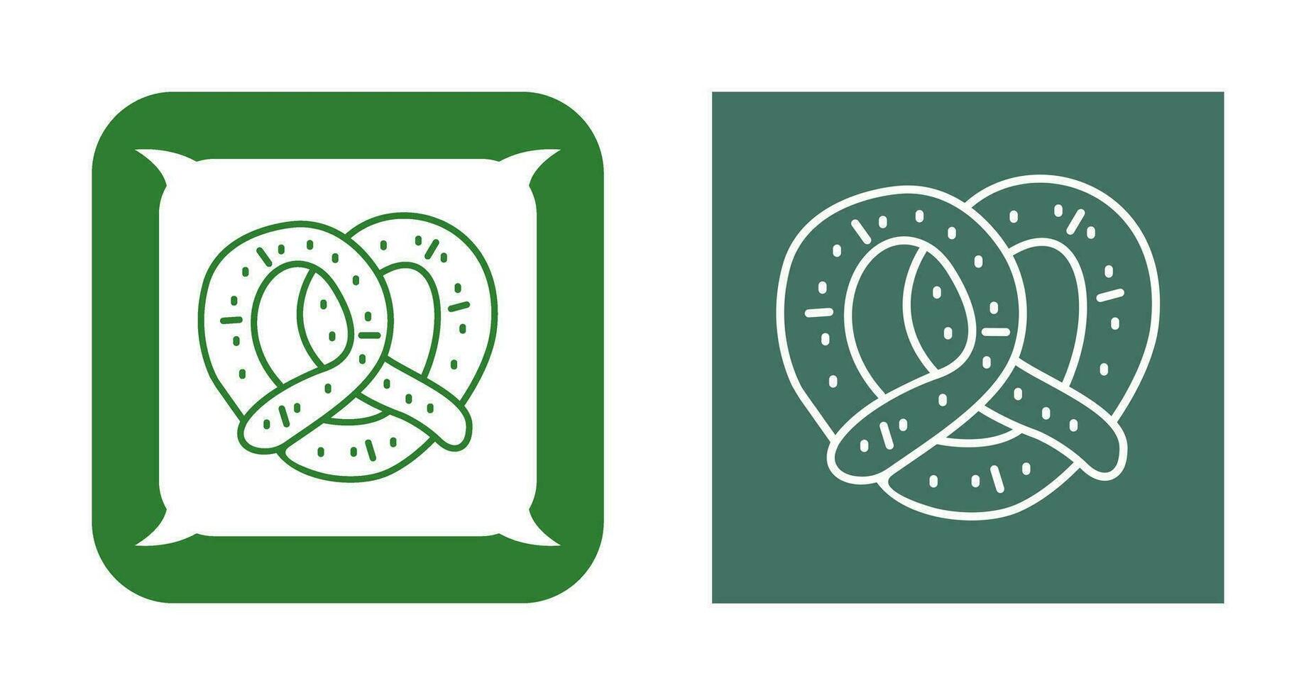 Pretzel Vector Icon