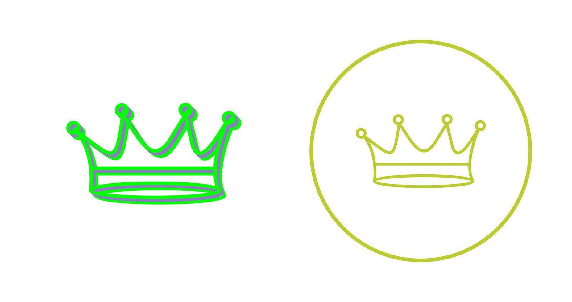 King Crown Vector Icon