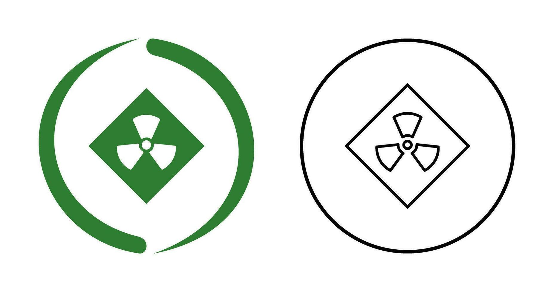 Radiation Vector Icon