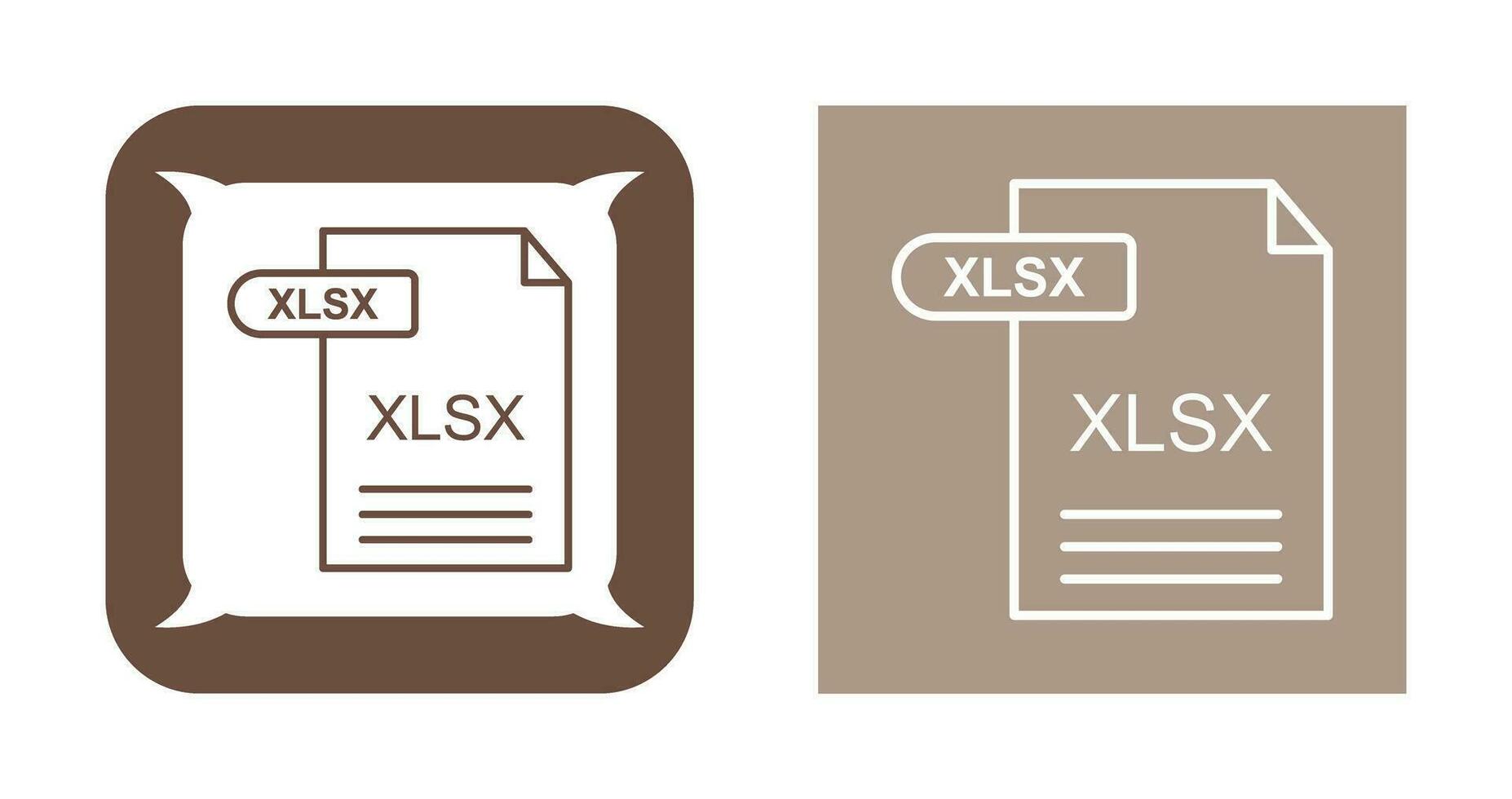XLSX Vector Icon