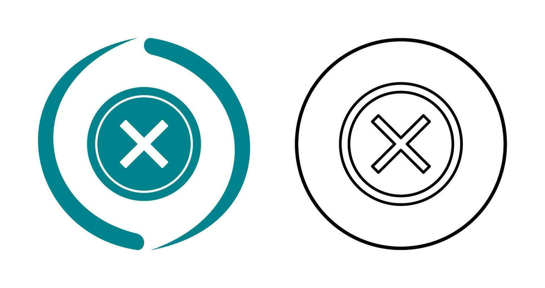 Do Not Cross Vector Icon
