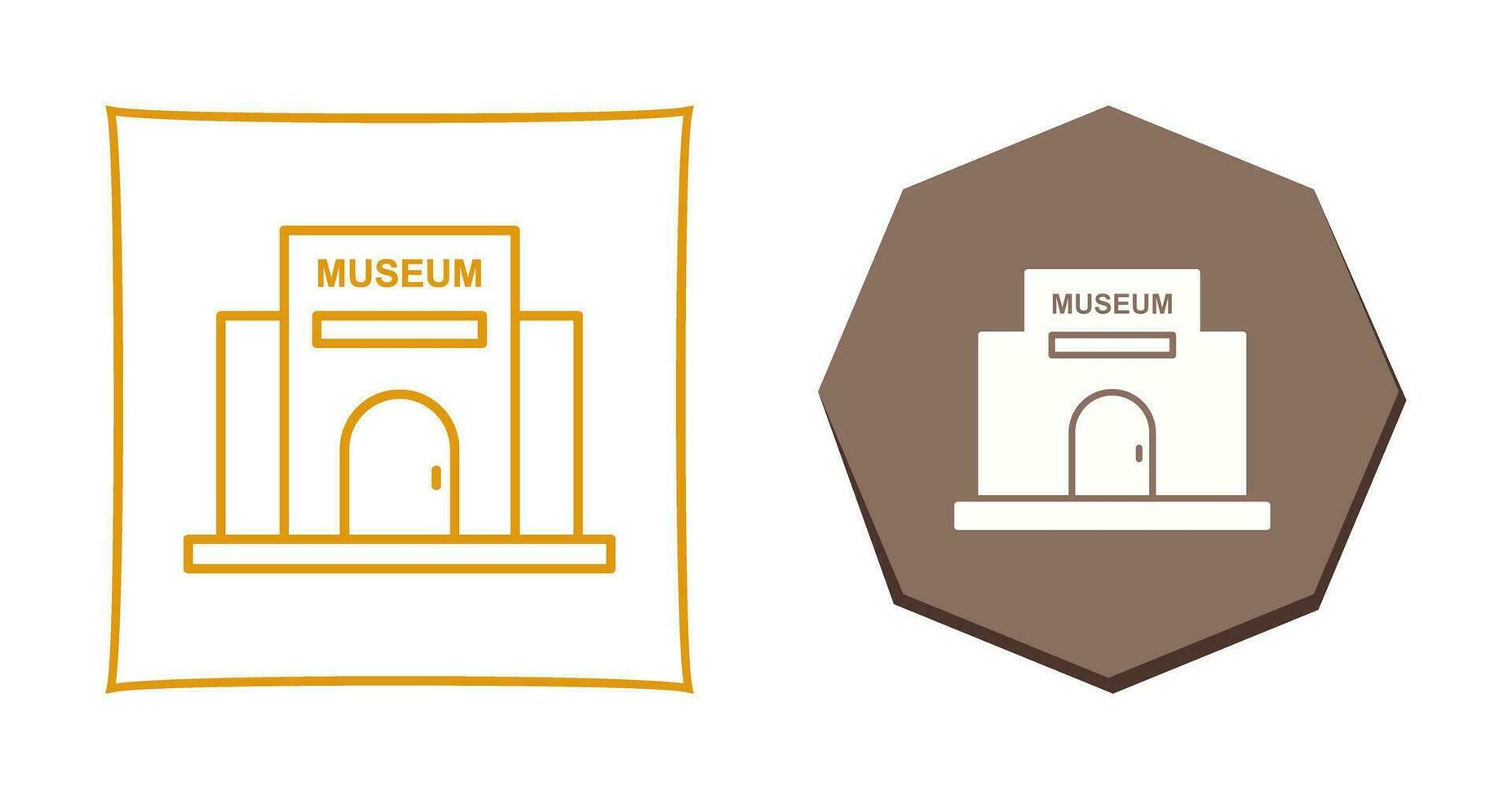 Museum Building Vector Icon