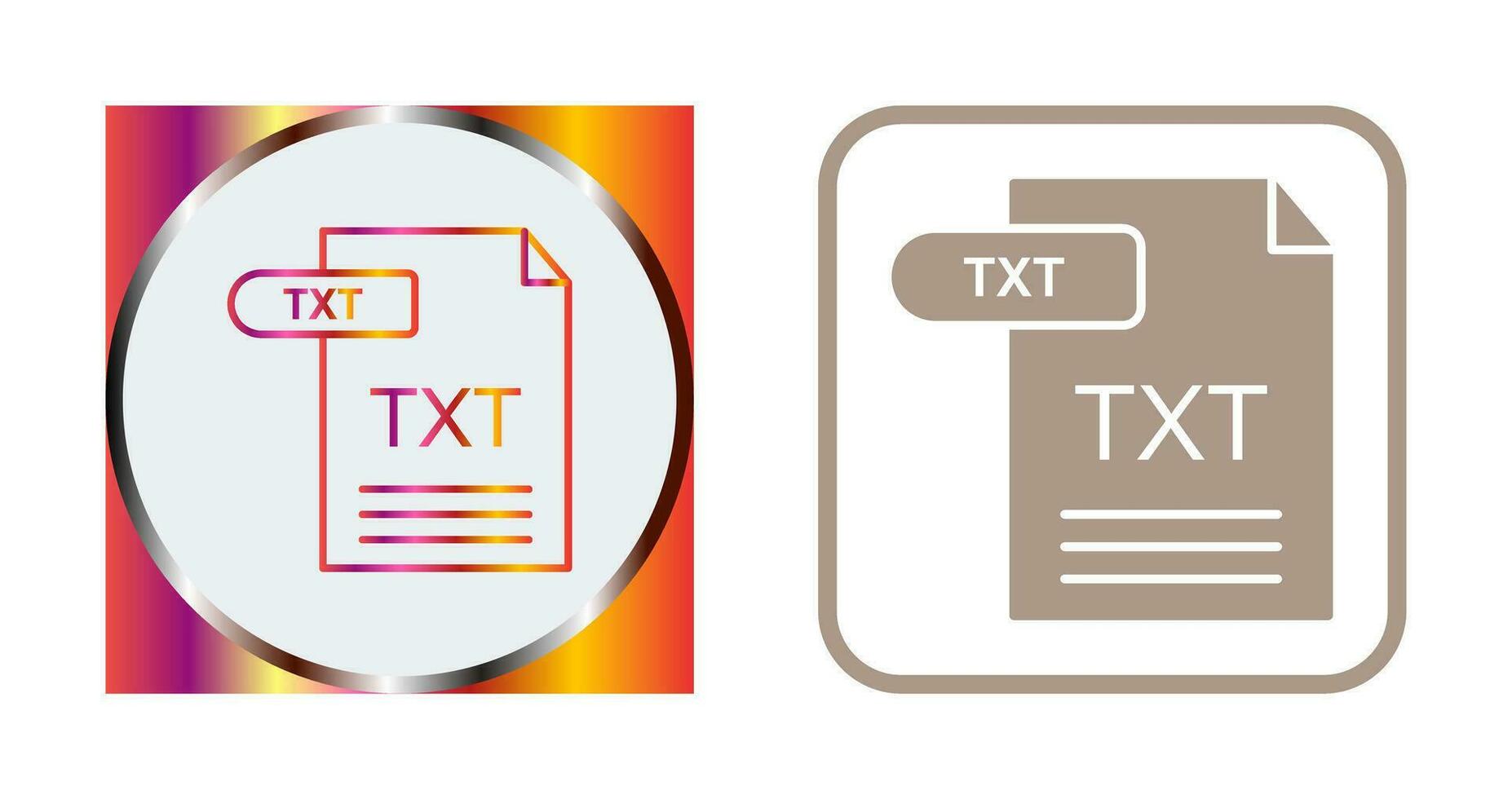 TXT Vector Icon