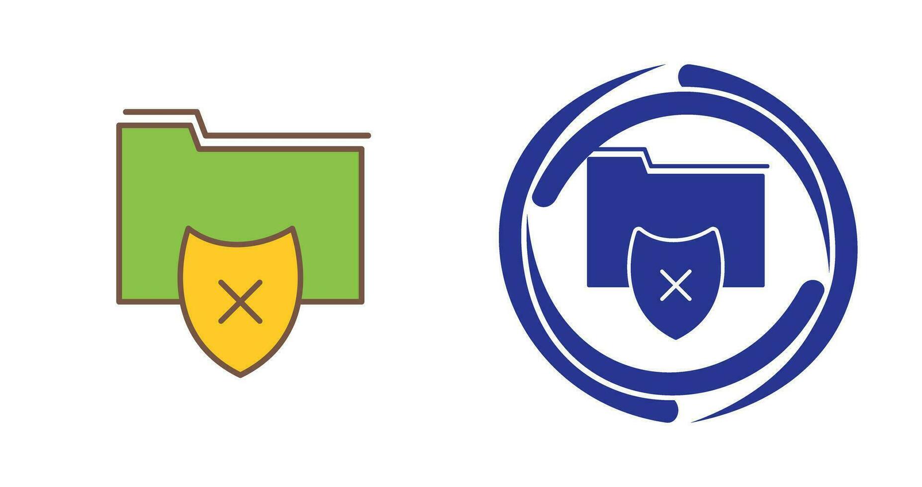 Vulnerable Folder Vector Icon