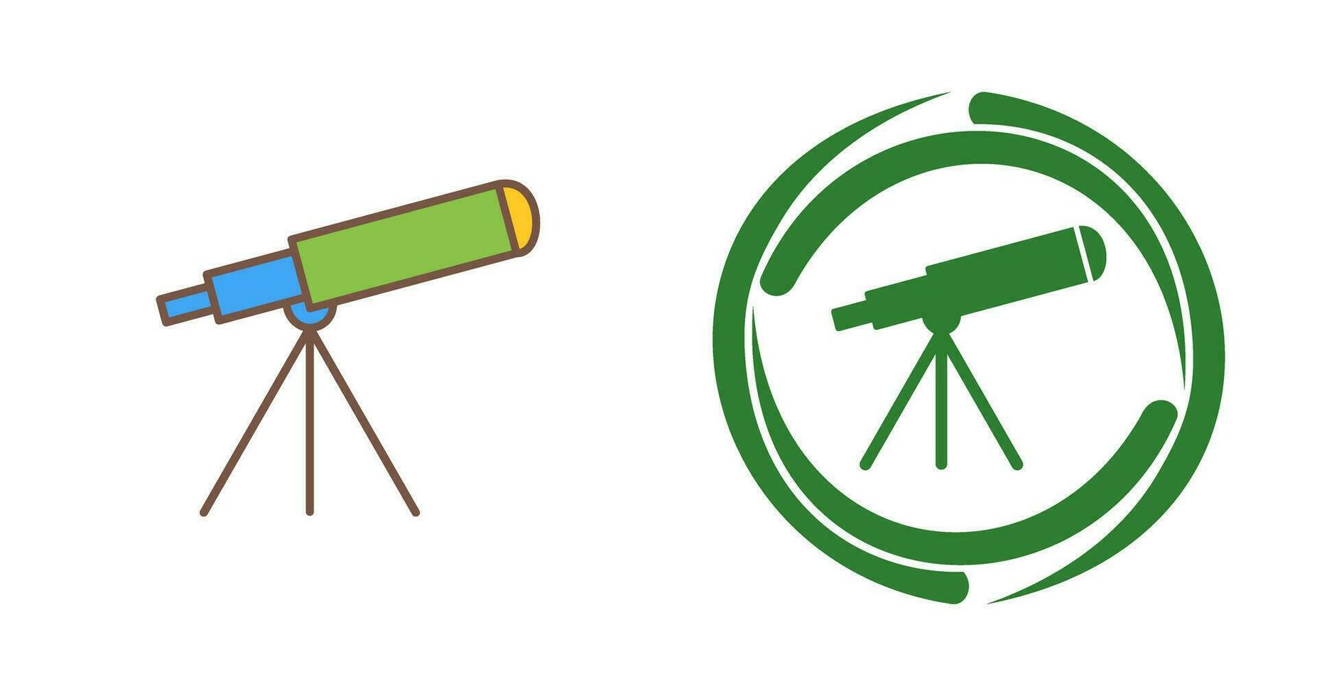 Telescope Vector Icon