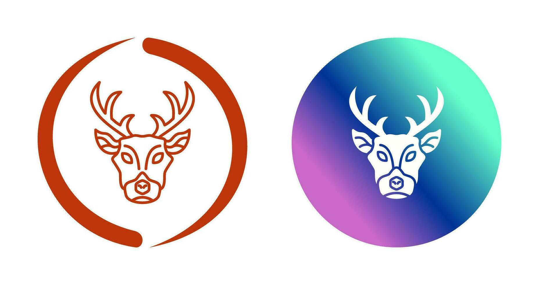 Deer Vector Icon