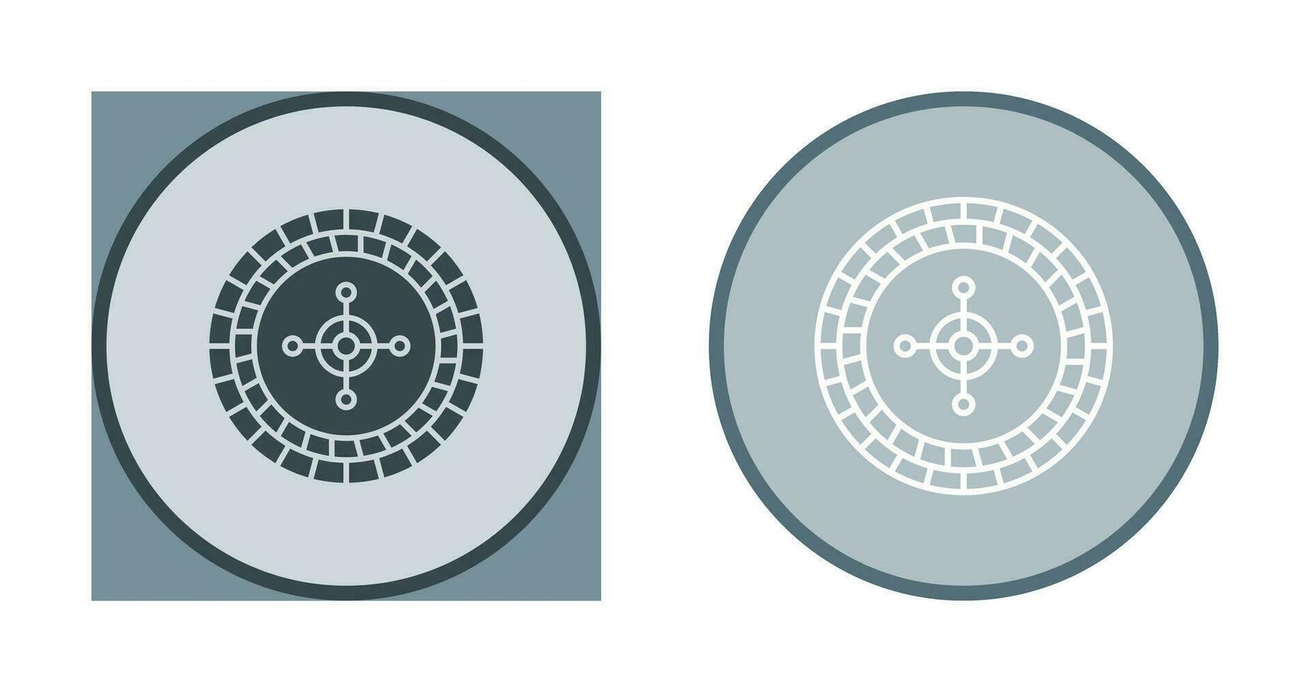 icono de vector de ruleta