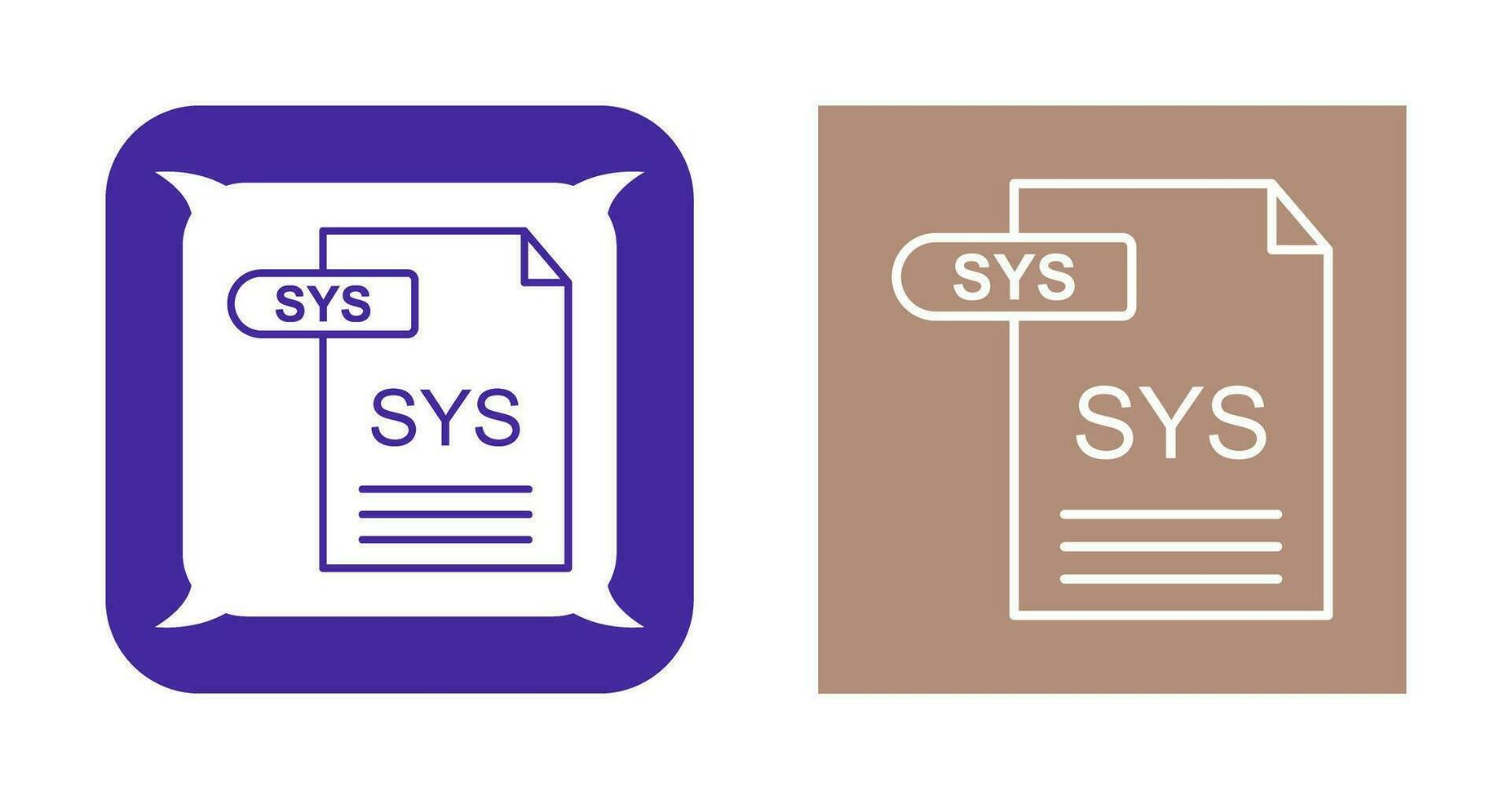 SYS Vector Icon