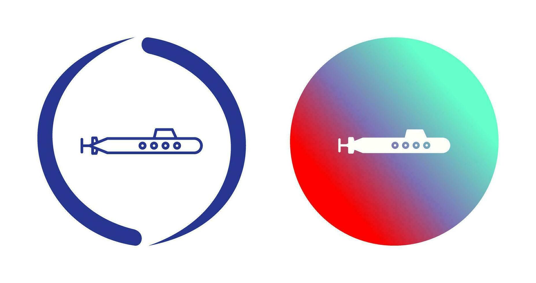 Submarine Vector Icon