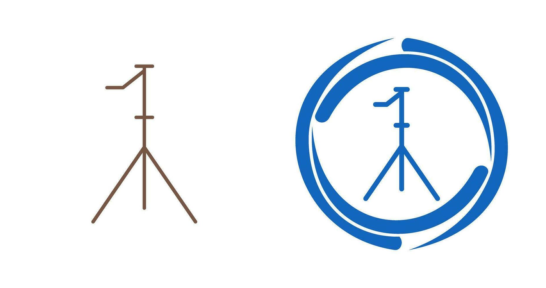 Unique Stand Vector Icon
