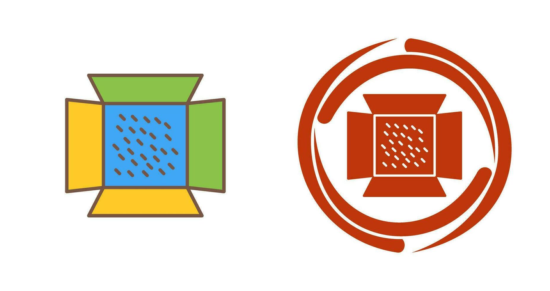 Unique Lights Vector Icon