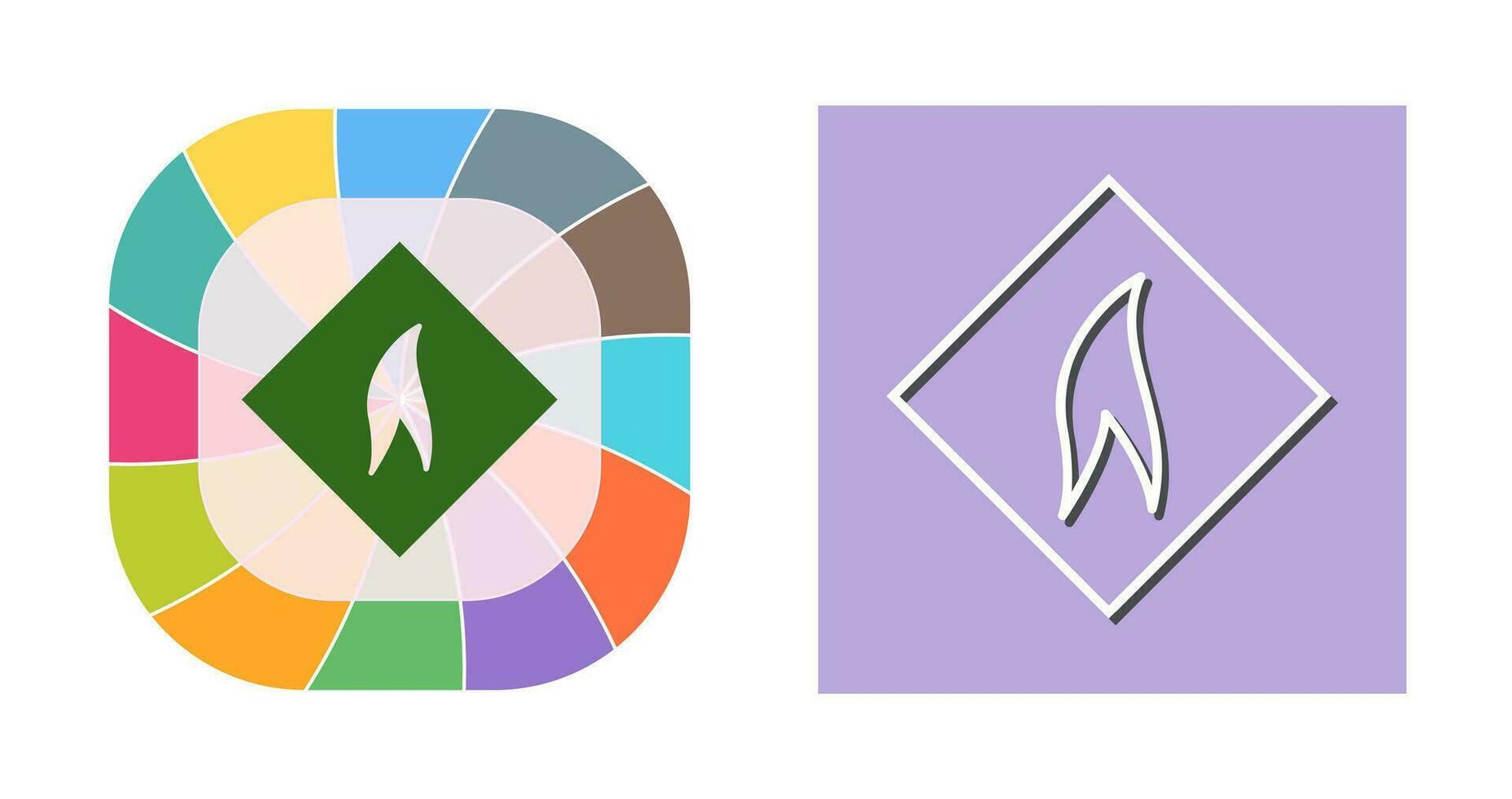 Flammable Material Vector Icon