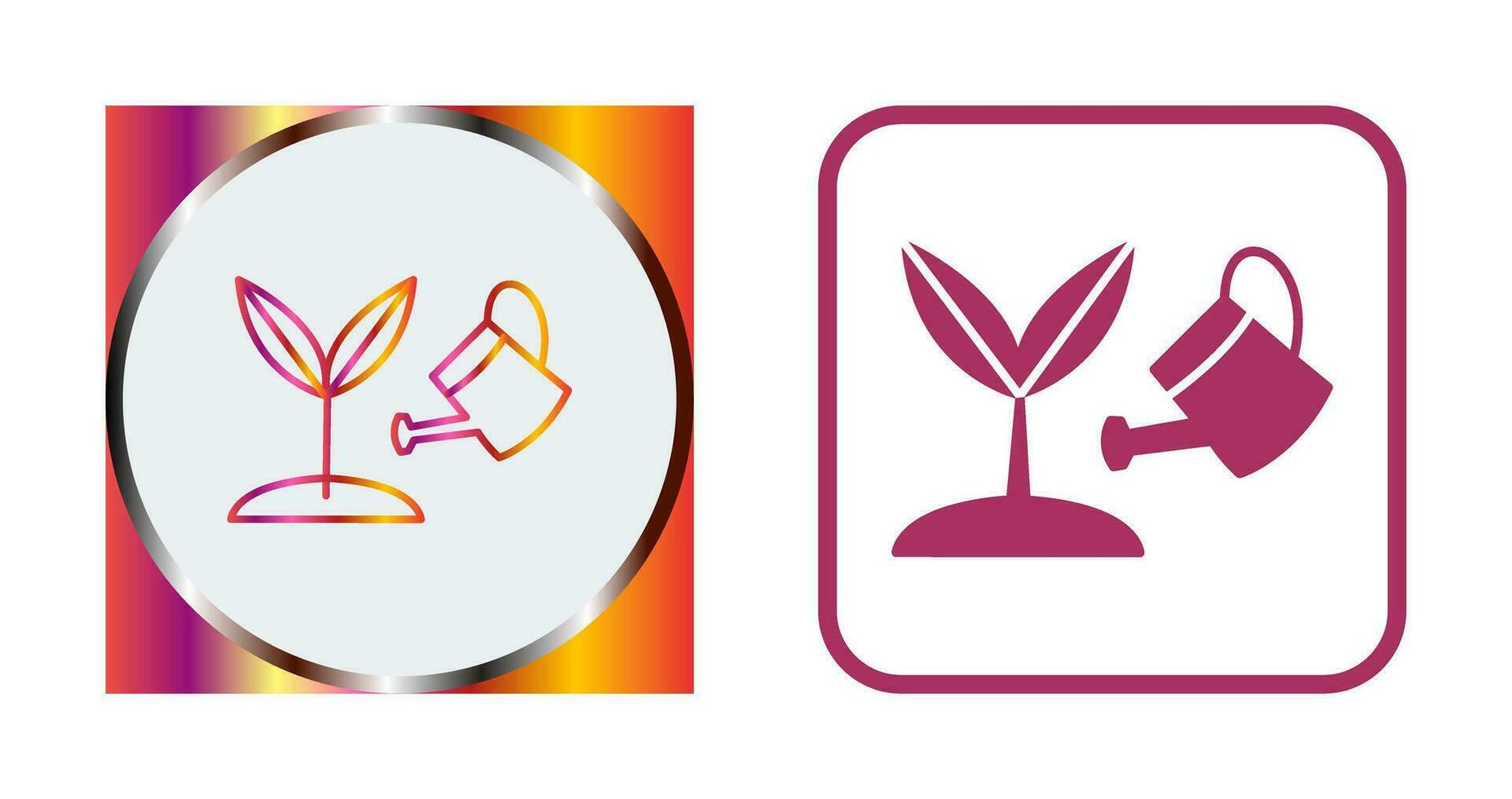 Growing Plant Vector Icon