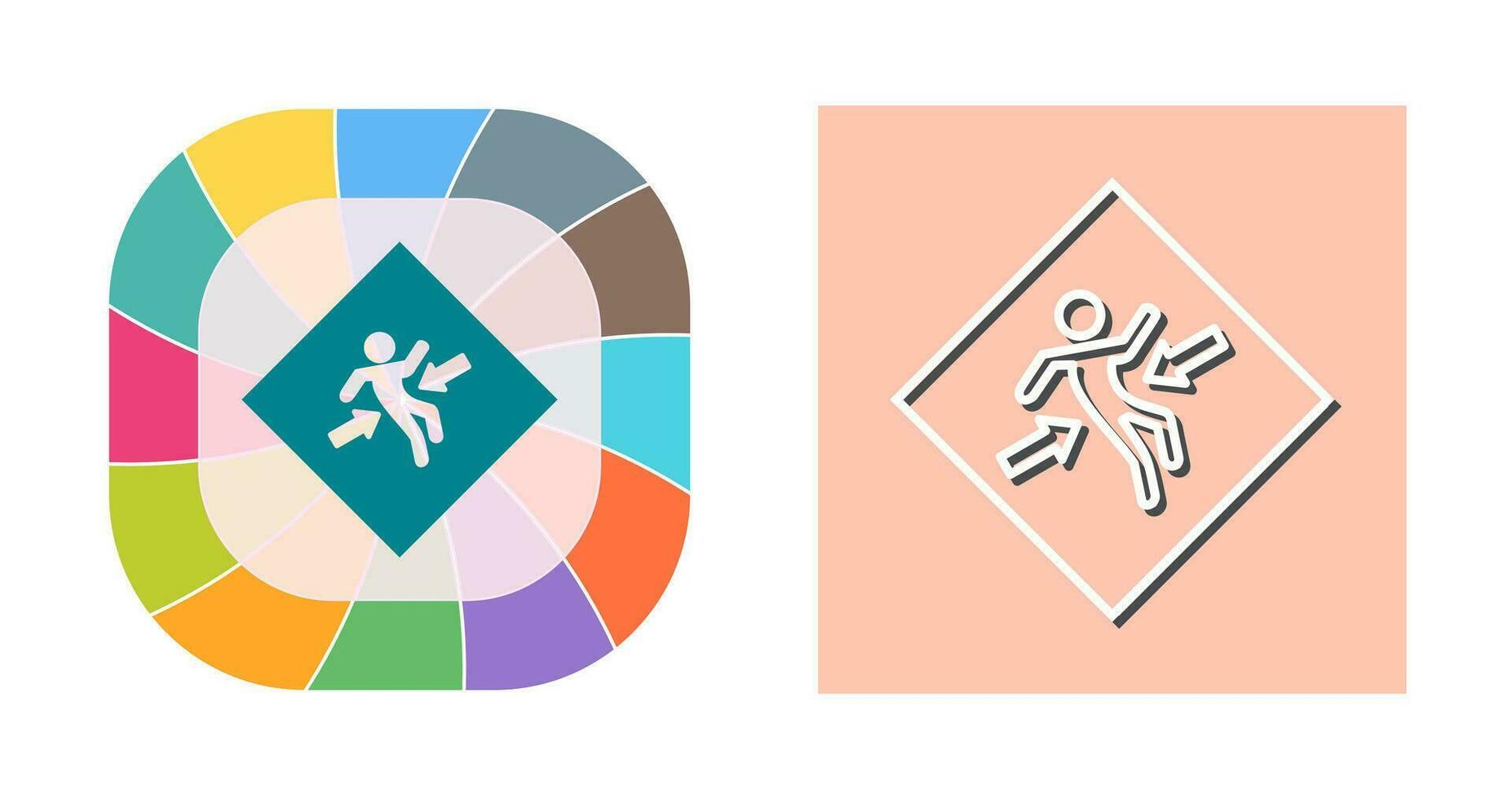 Crush Zone Vector Icon