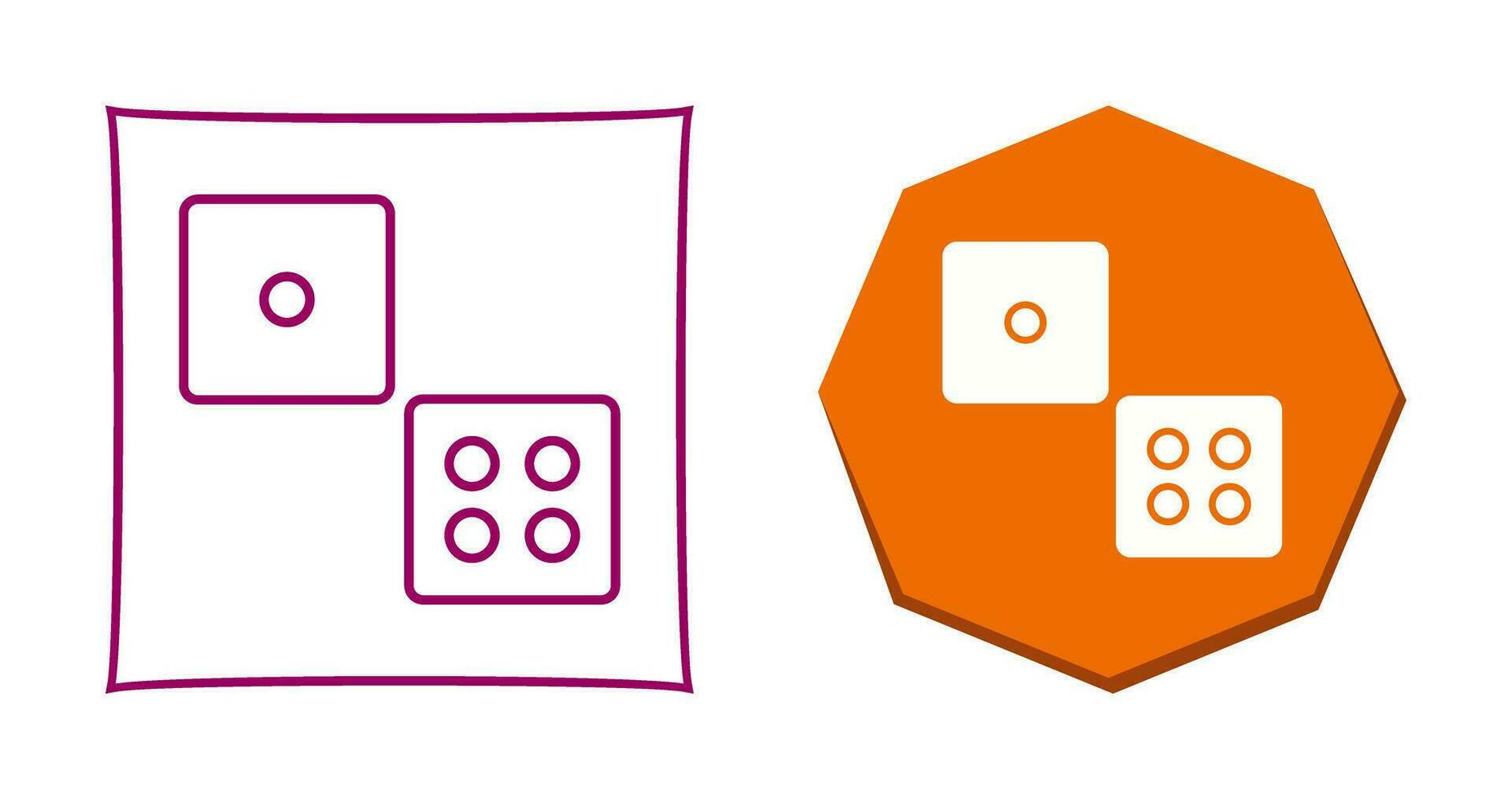 Dice Vector Icon