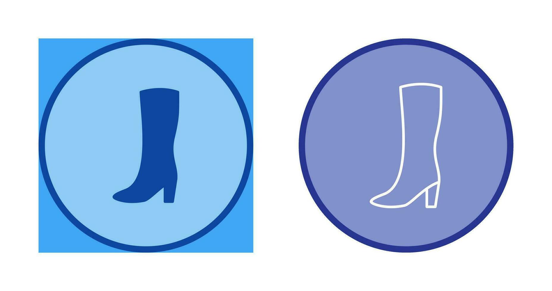 Long Boots Vector Icon