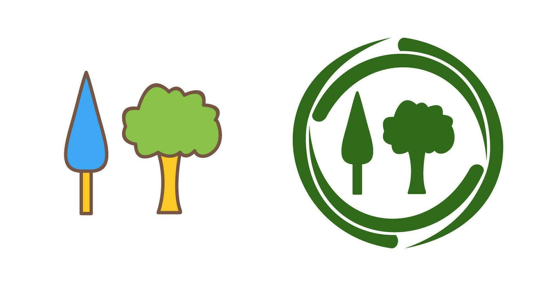 Trees Vector Icon