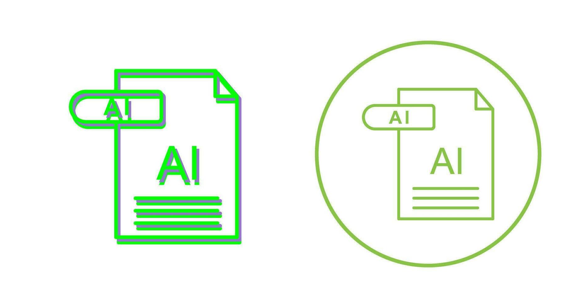 AI Vector Icon