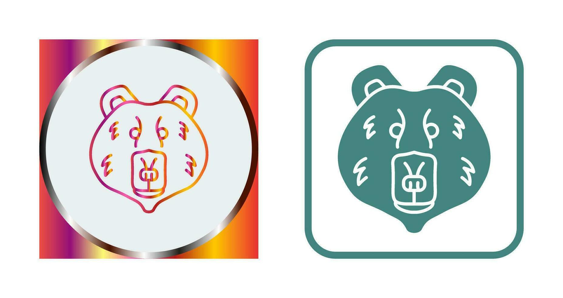 Polar Bear Vector Icon