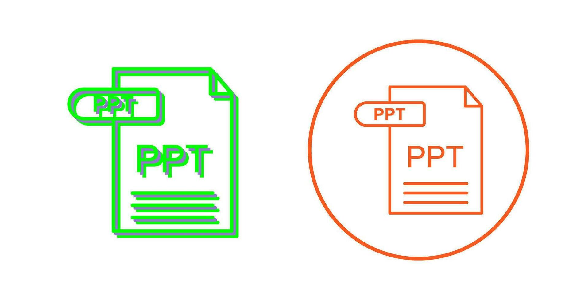 PPT Vector Icon
