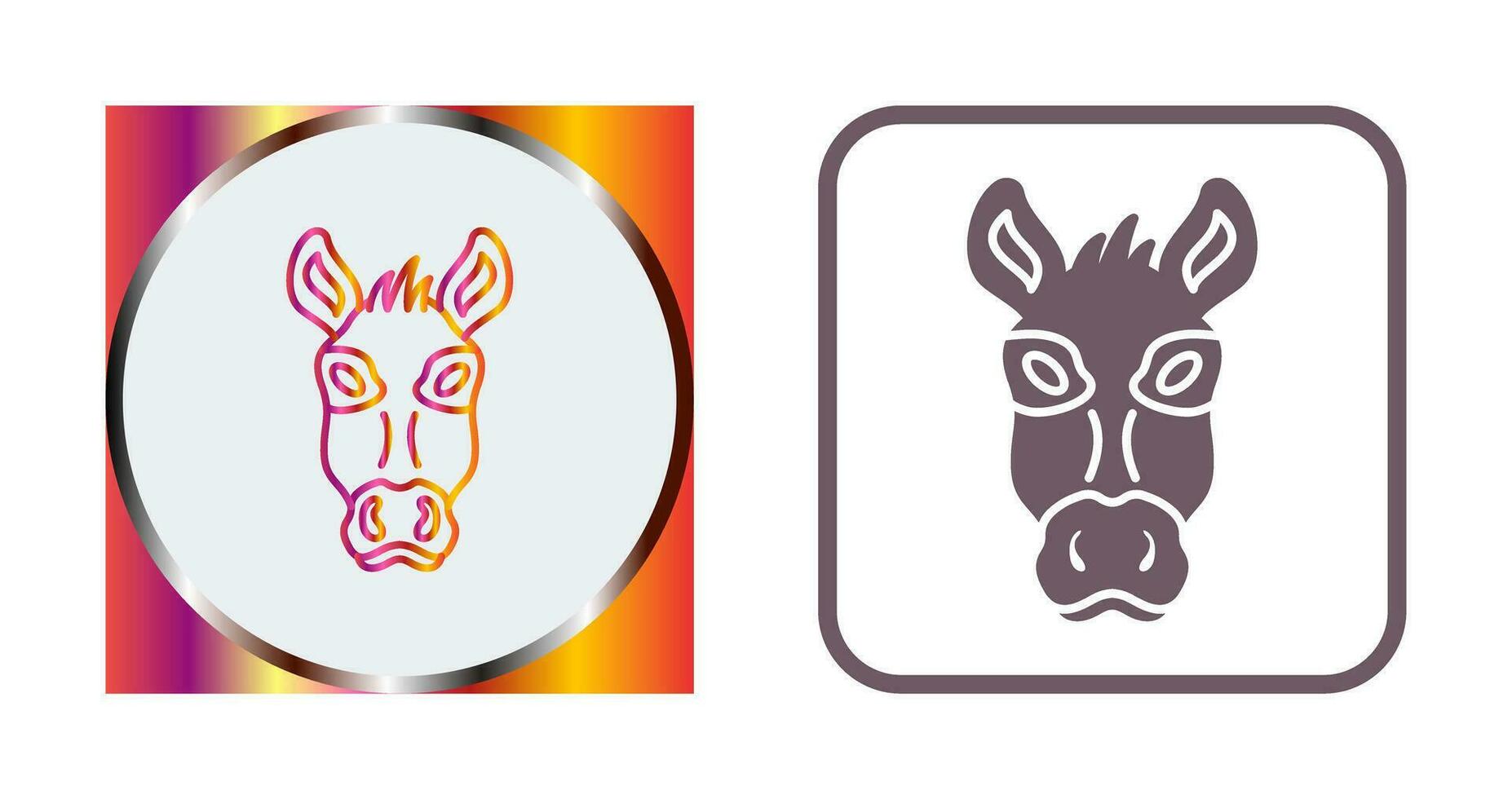 Donkey Vector Icon