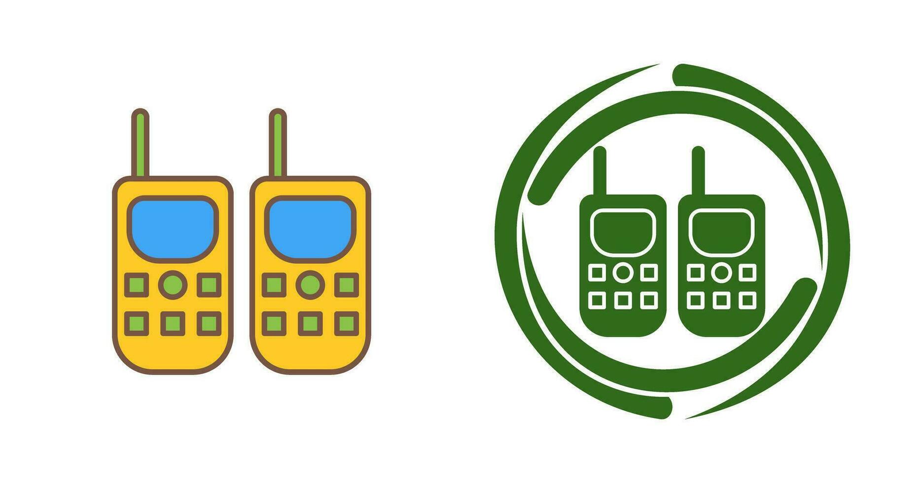 Walkie Talkie Vector Icon