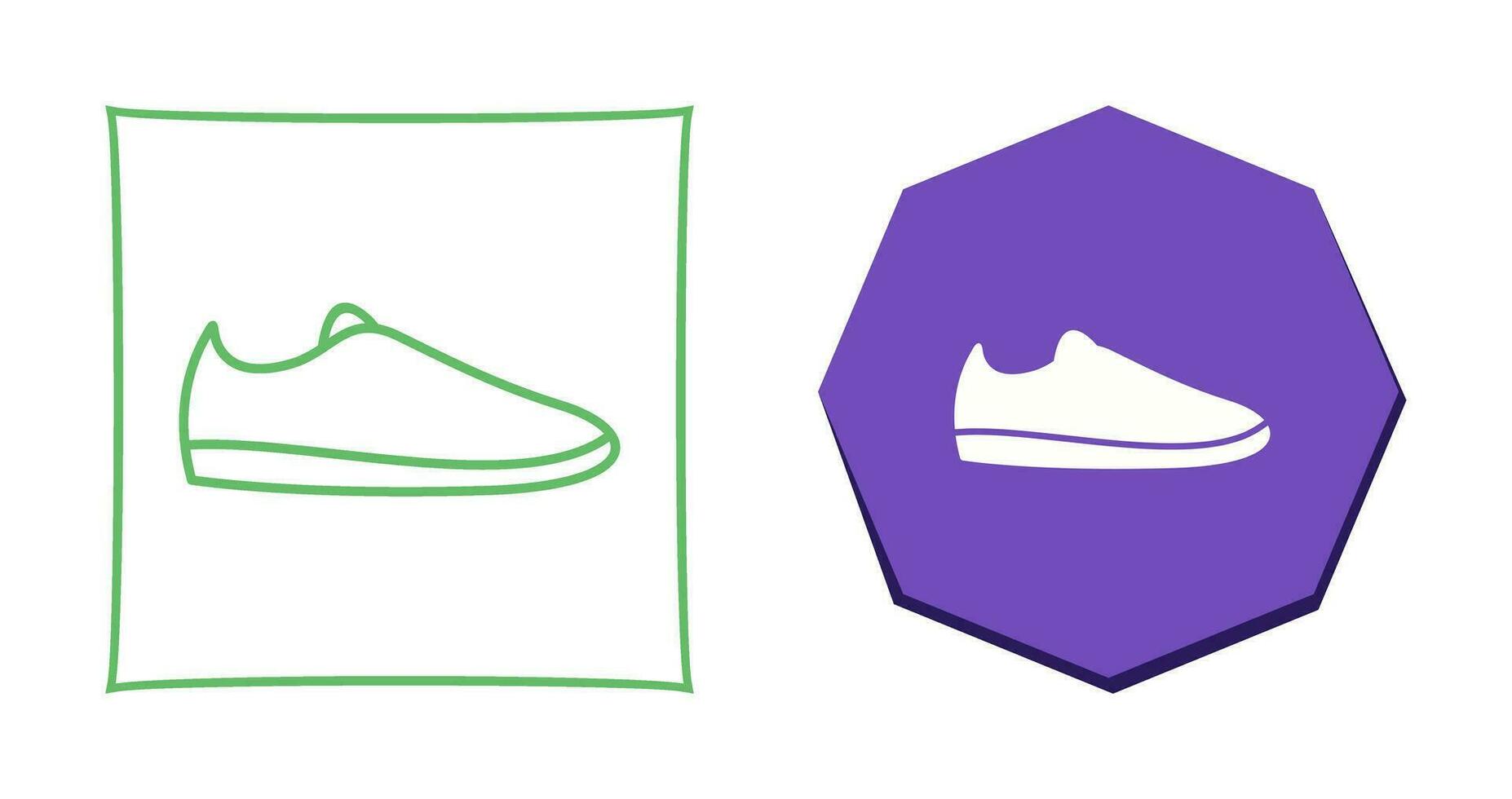 Casual Shoes Vector Icon