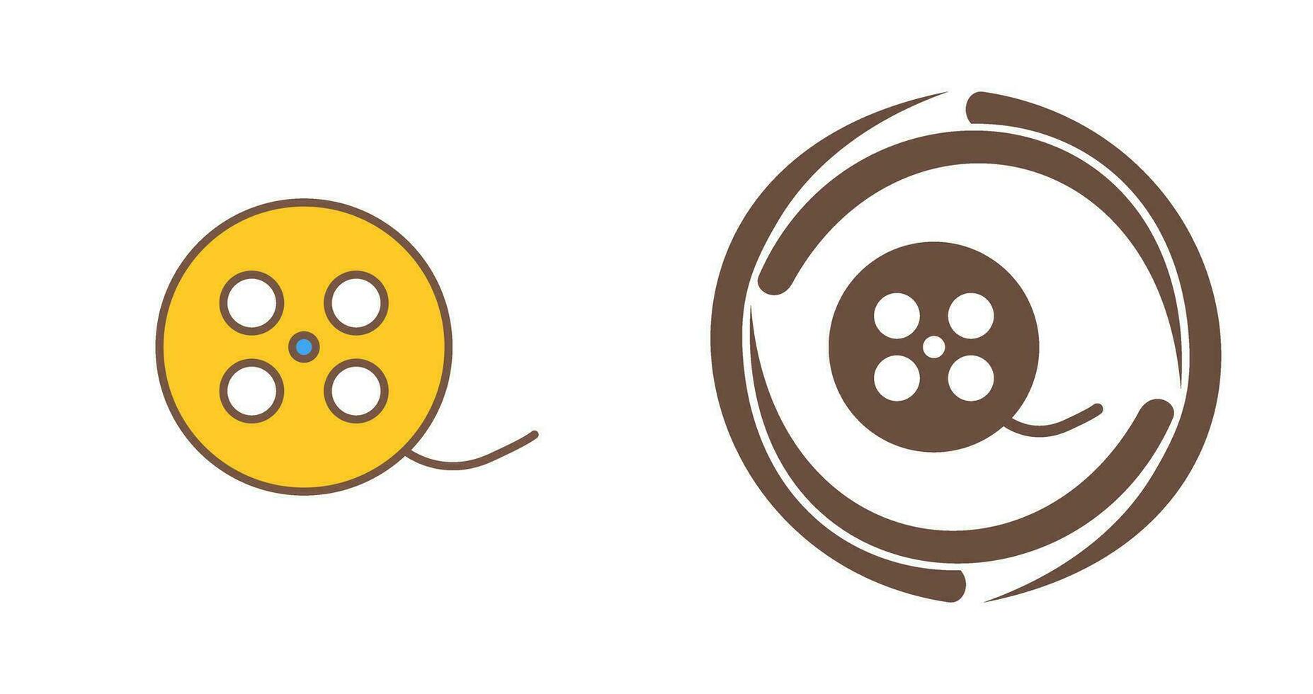 Reel Vector Icon