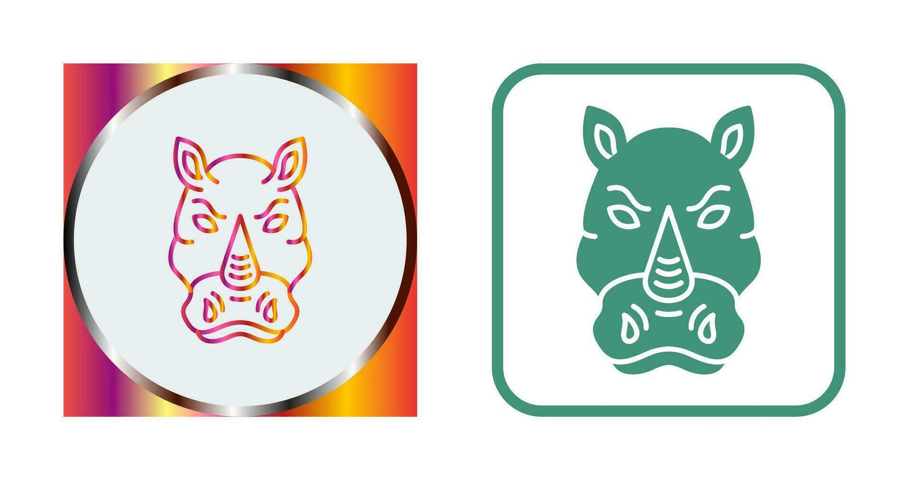 Rhino Vector Icon