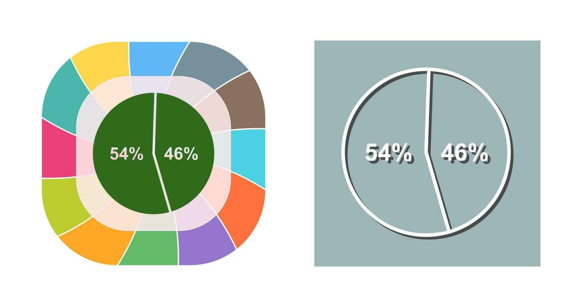 Candidate Stats Vector Icon