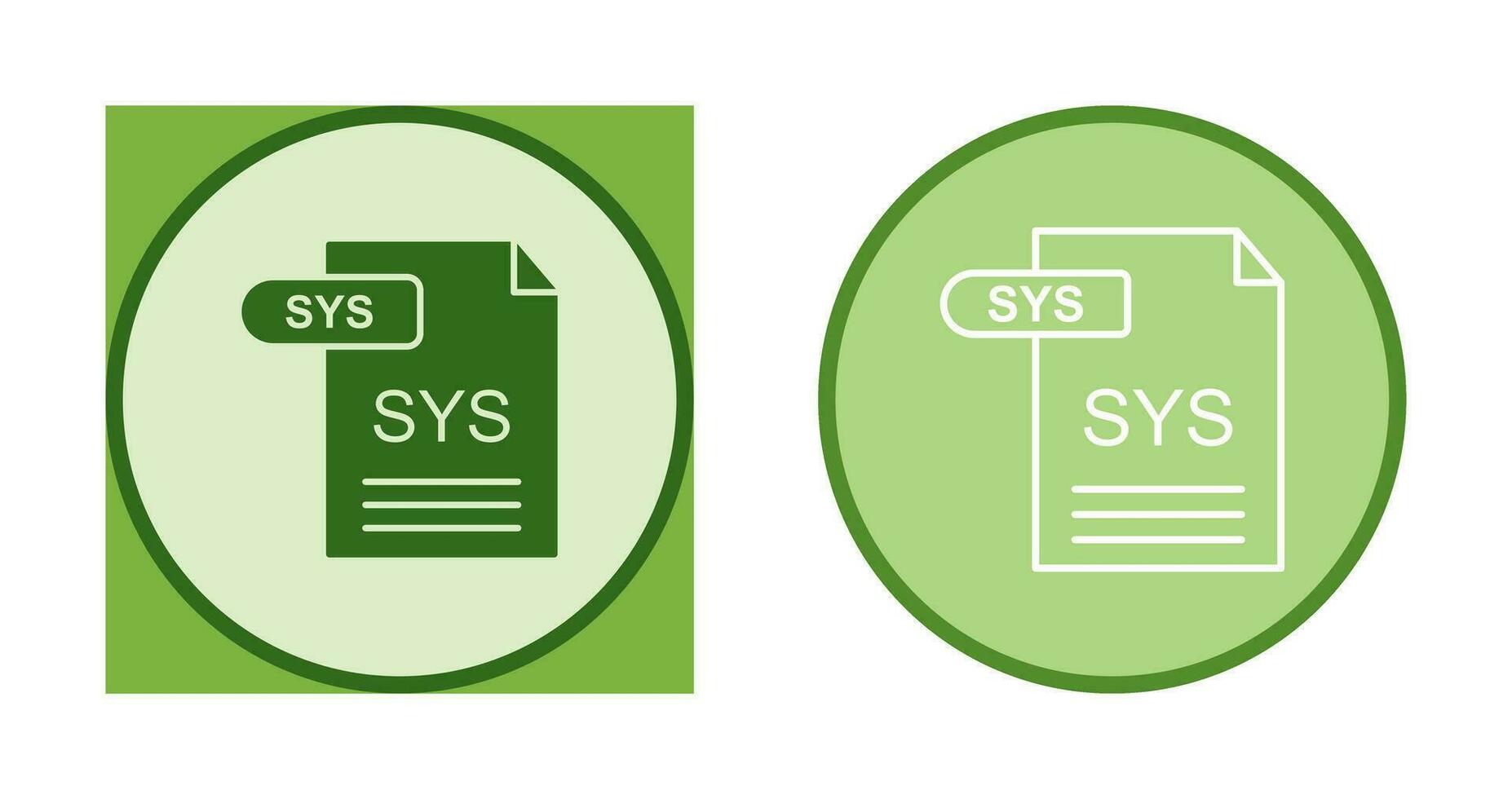 SYS Vector Icon