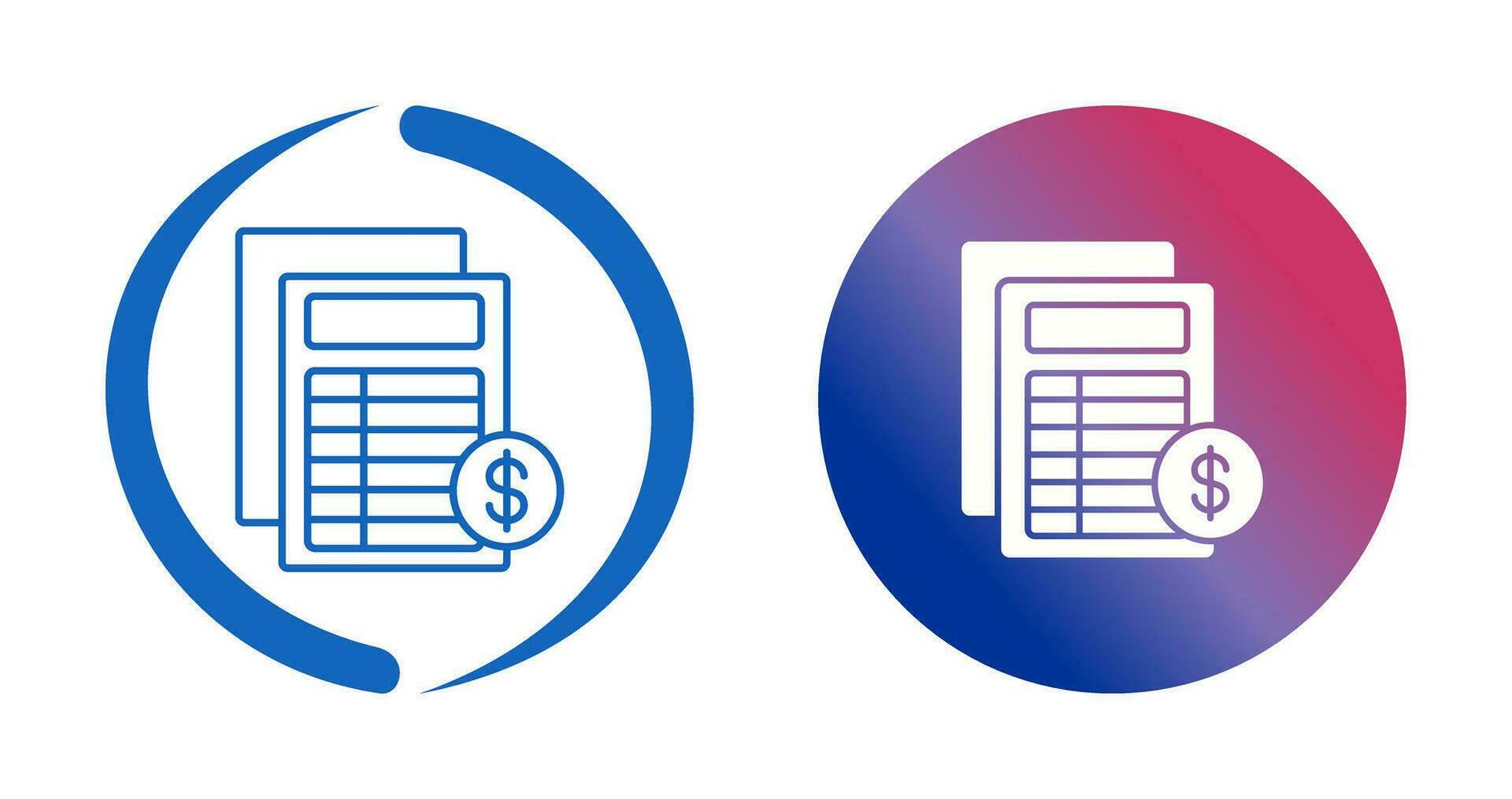 Invoice Vector Icon