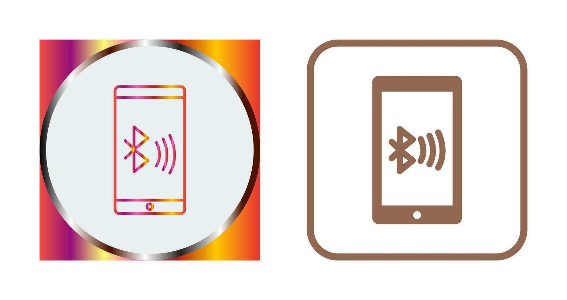 Connected Device Vector Icon